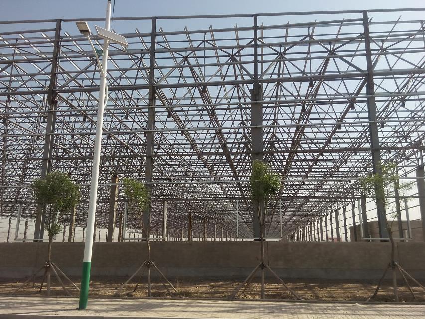 江北汽车工业厂房网架